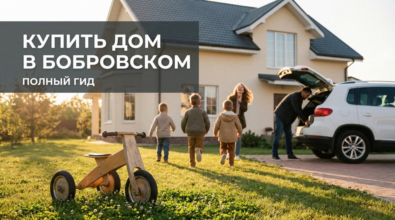 Дом в поселке Бобровский для семьи из Екатеринбурга